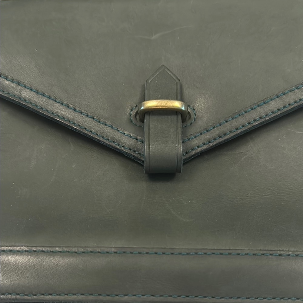 Green Leather Handbag - Picture 2 of 8